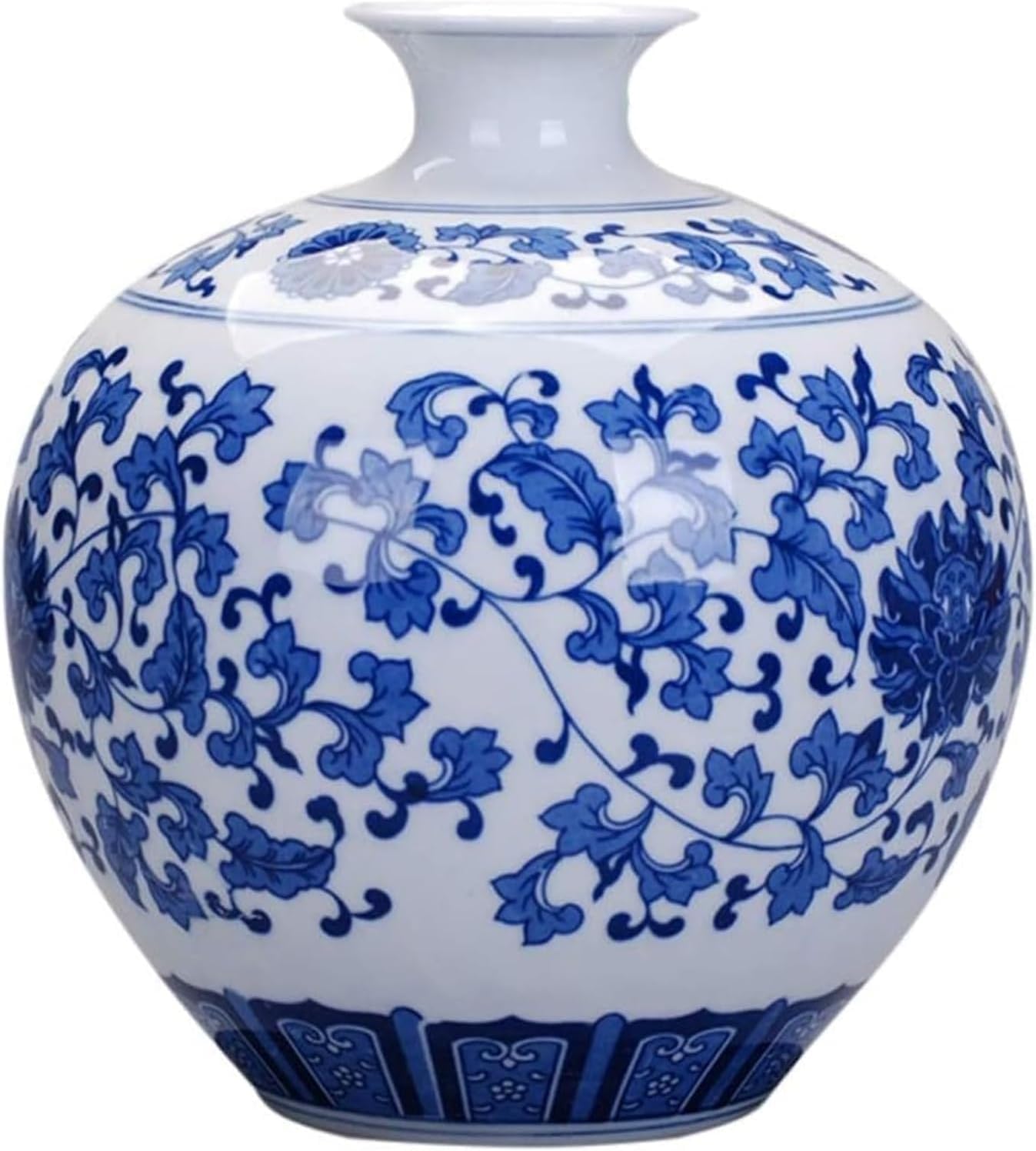 Vase Tabletop Ceramic Classical Creative High-Grade for Household Wedding Living Room Bedroom Office