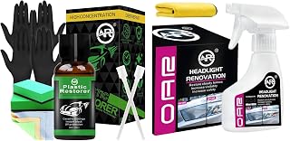 60ML Plastic Restorer for Cars & 180ML Headlight Restoration Kit