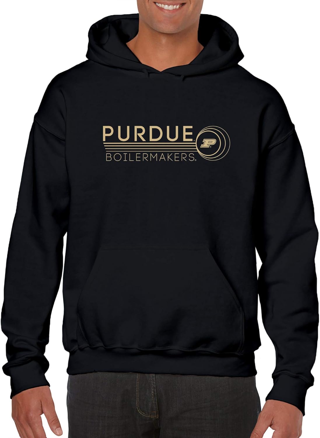 UGP Campus Apparel NCAA Logo Ping, Team Color Hoodie, College, University