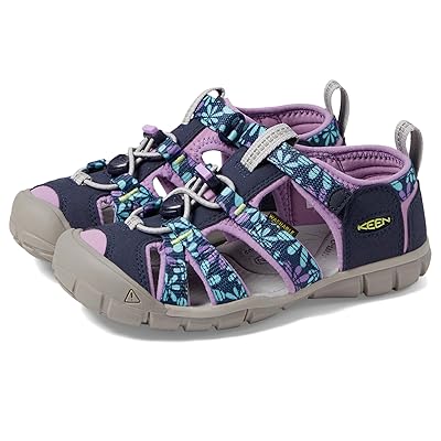 KEEN Kids Seacamp II CNX (Toddler/Little Kid/Big Kid) Kids Shoes Black Iris/African Violet