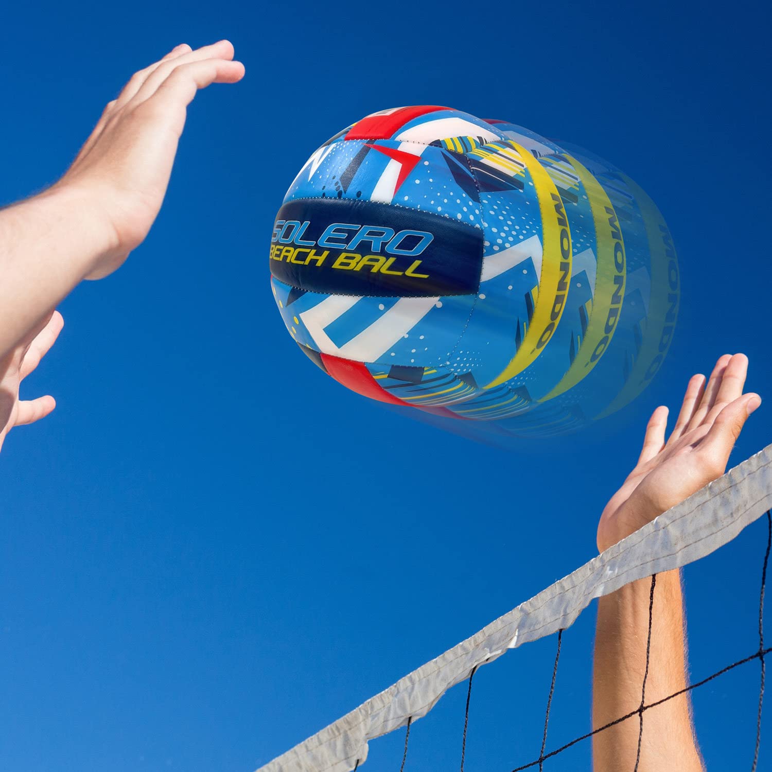 Mondo Toys Spielball Volleyball Größe 5 PVC Sponge Soft Touch