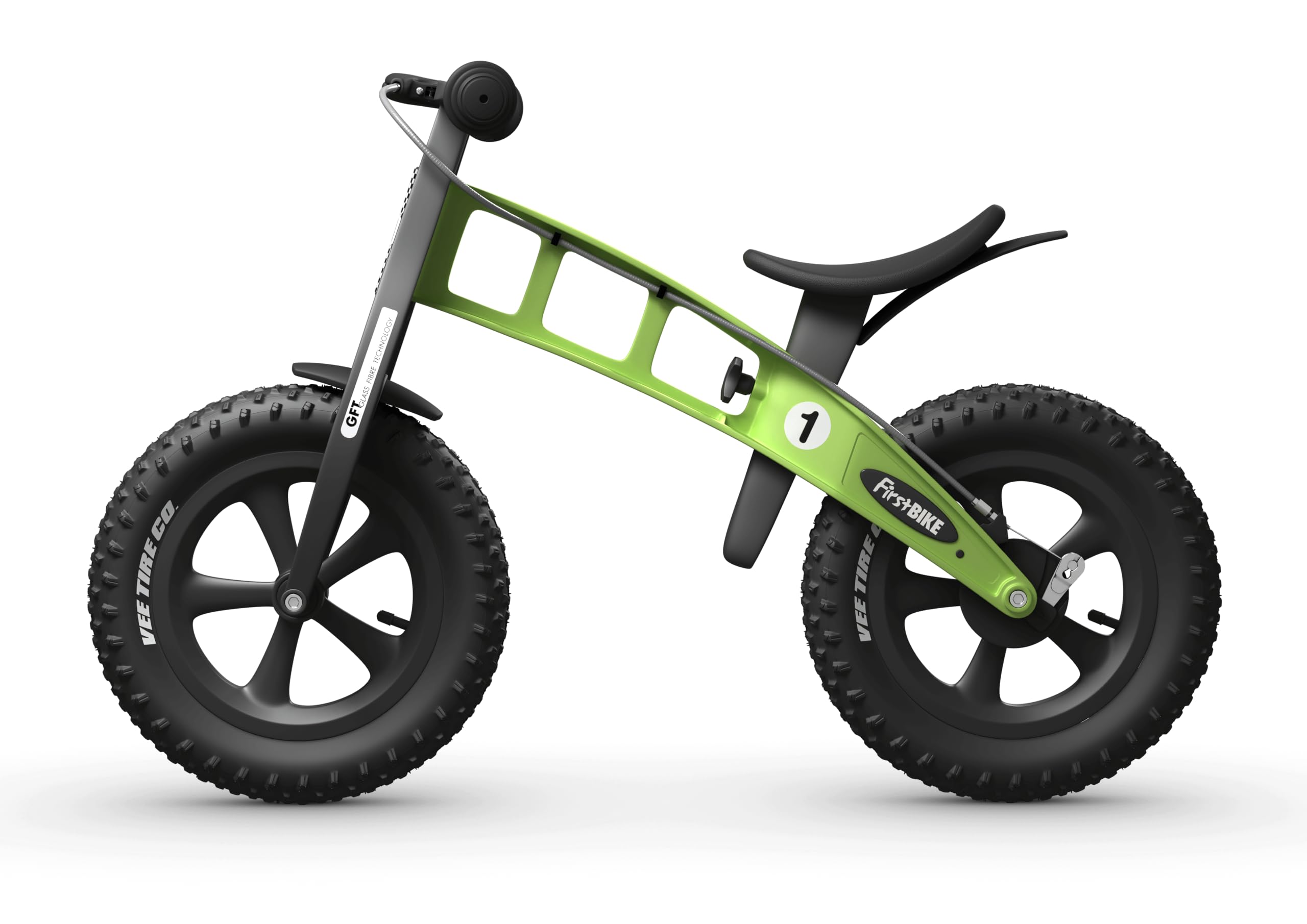 FirstBIKE Fat Balance Bike with Brake | Balance Bike | Kids Ride-On Toy | 22 Months - 5 Years | Push Bike | No Pedal Bike