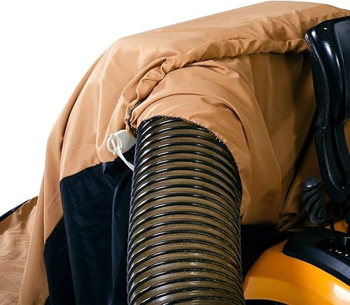 Miniatura 5 de TerraKing de 54 pies cúbicos Bolsa Leaf Pro  Apertura de 120 pulgadas para sistemas de recolección de materiales de 2 bolsas en cortacésped de