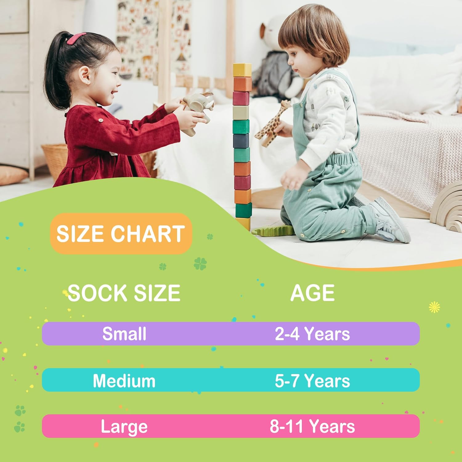 SERISIMPLE Viscose Bamboo Stretch Kids Ankle School Kids Crew Socks Breathable Boy Girl 5 Pairs - Image 6