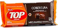 Barra de Chocolate Fracionado Top Meio Amargo 1,05kg - Harald