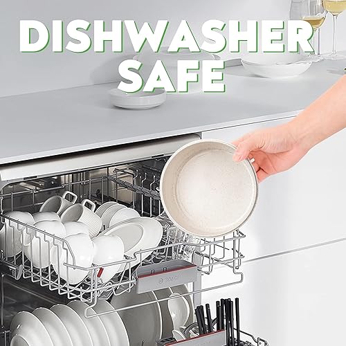 Miniatura 5 de AI LOVE PEACE Recipiente para almuerzo de ramen instantáneo para microondas, popote de trigo con ventilación de liberación de vapor, recipiente