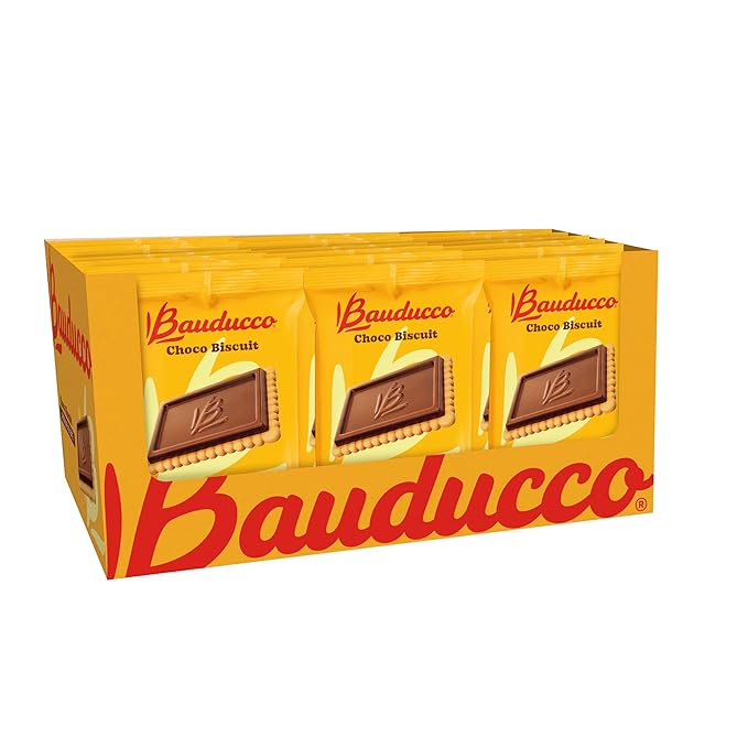 Bauducco Choco Biscuit Cookies 22.8 oz - 18 paquetes miniatura 3