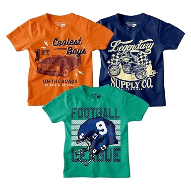 Bon Organik Boys Regular Fit T-Shirt