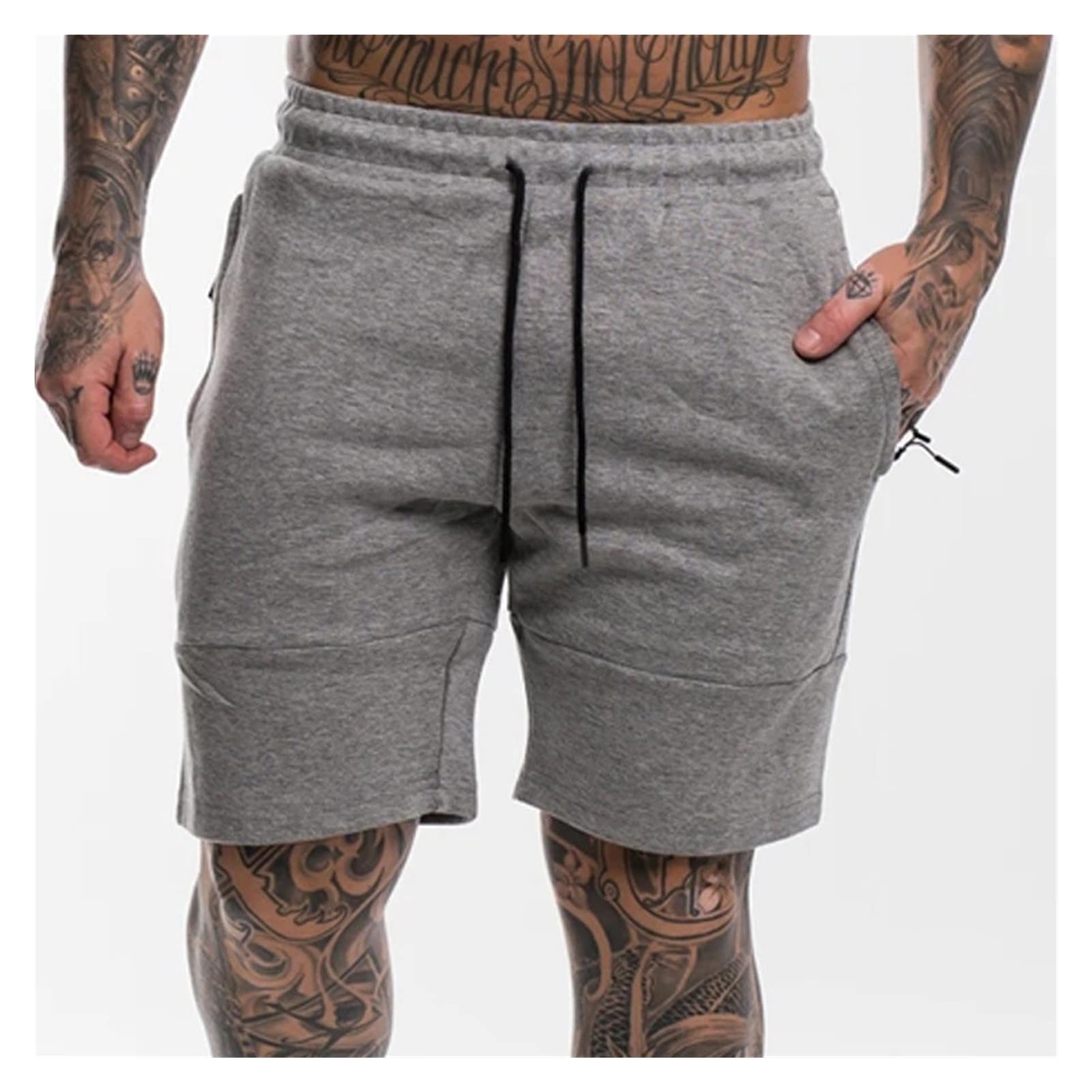YXWYXWA Sporting Running Shorts kulturystyka dresowe presie fitness krótkie spodnie do joggingu siłowni mężczyźni sportowe szorty