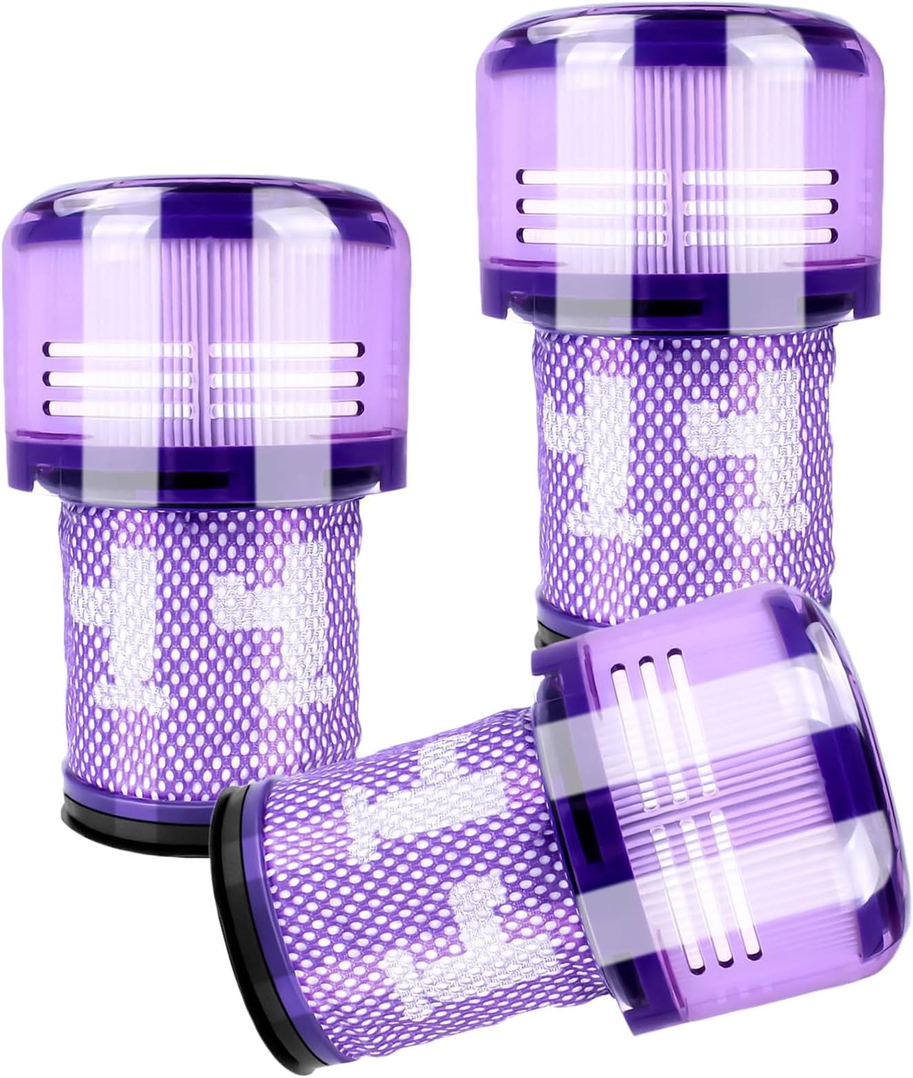 3 PACK Filter Replacement for Dyson V12 Detect Slim Cordless Vacuum and V12 Slim Vacuums, Compare to Part 971517-01(NOT for SV12 & V15 Vacuum)