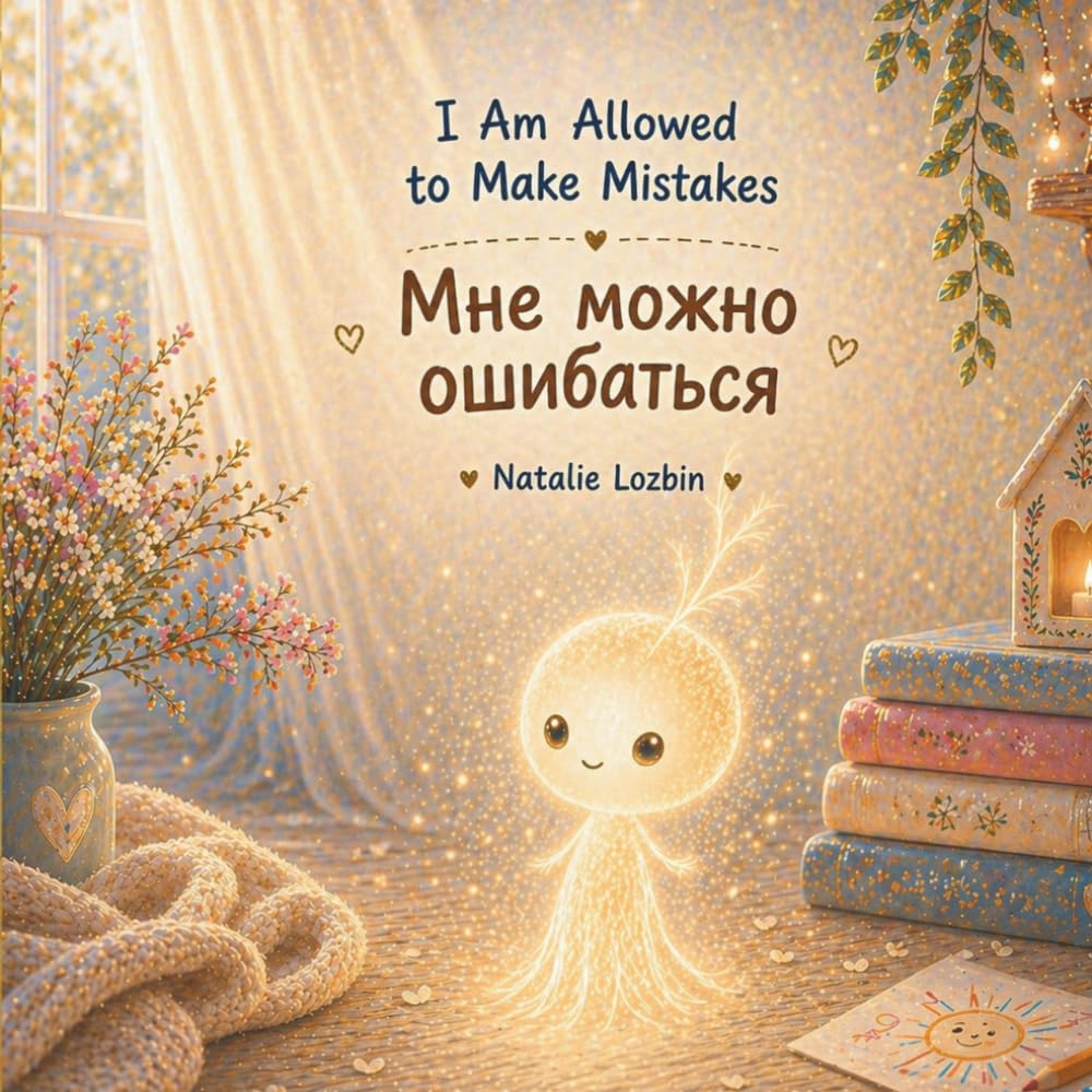 I Am Allowed to Make Mistakes: A Gentle Bilingual (English–Russian) Story About Self-Kindness, Mistakes, and the Courage to Try Again
