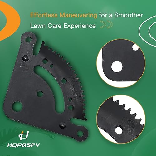 Vista 5 de HQPASFY Kit de reconstrucción de engranajes de piñón para sector de dirección compatible con tractores de césped John Deere Serie D Reemplaza#