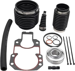 803099T1 Transom Seal Service Repair Kit with 9178310 Hinge Pin Tool for MerCruiser Exhaut Bellows Alpha 1 Gen 2 1991 and UP Sterndrive 30-803099T1 Sierra 18-8206