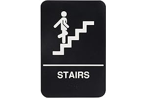 ADA Compliant Stair Sign for Commercial Buildings