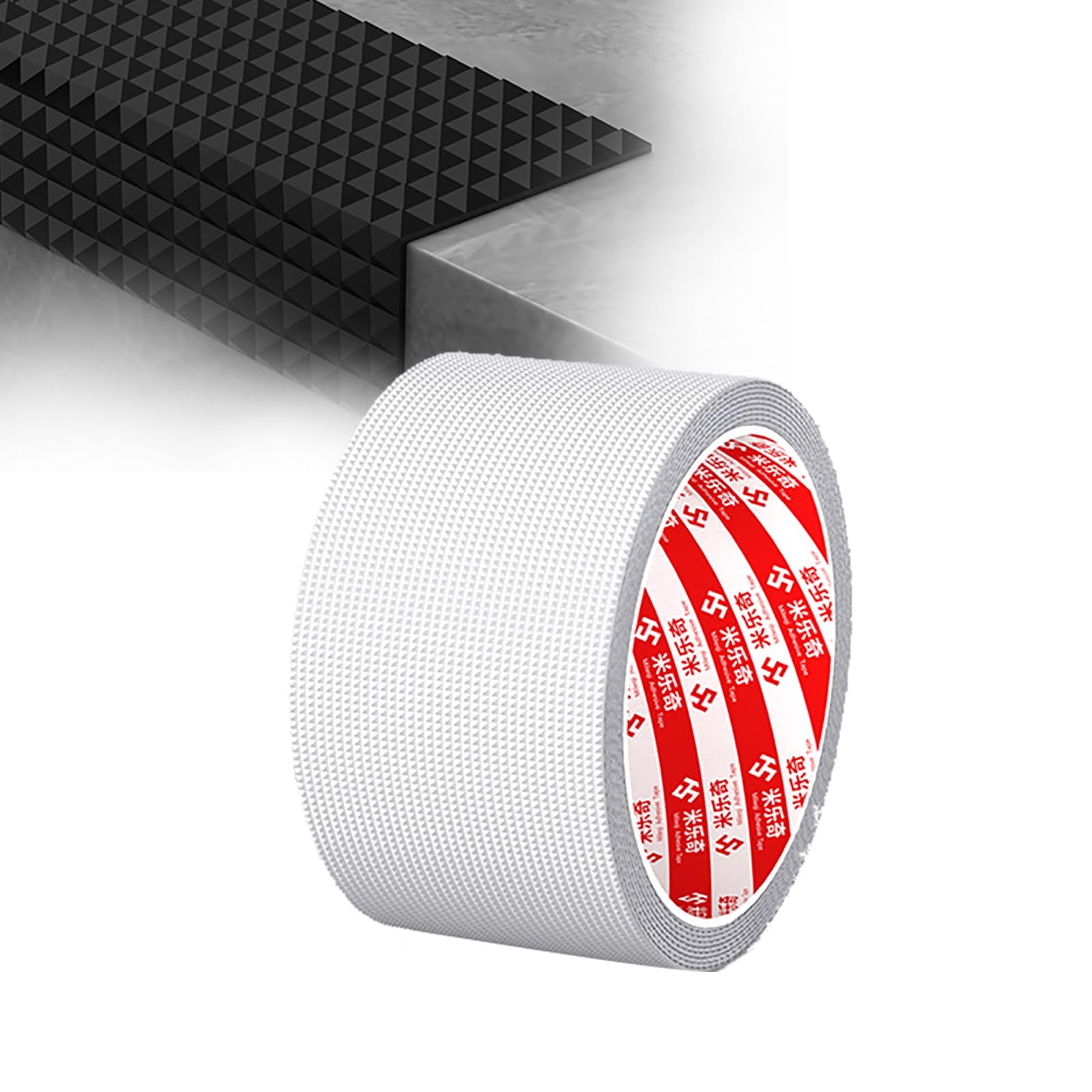 Protector de goma autoadhesivo para escaleras de casas familiares y zonas de paso