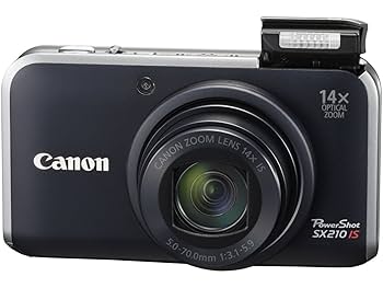 Amazon | Canon デジタルカメラ PowerShot SX210 IS ブラック