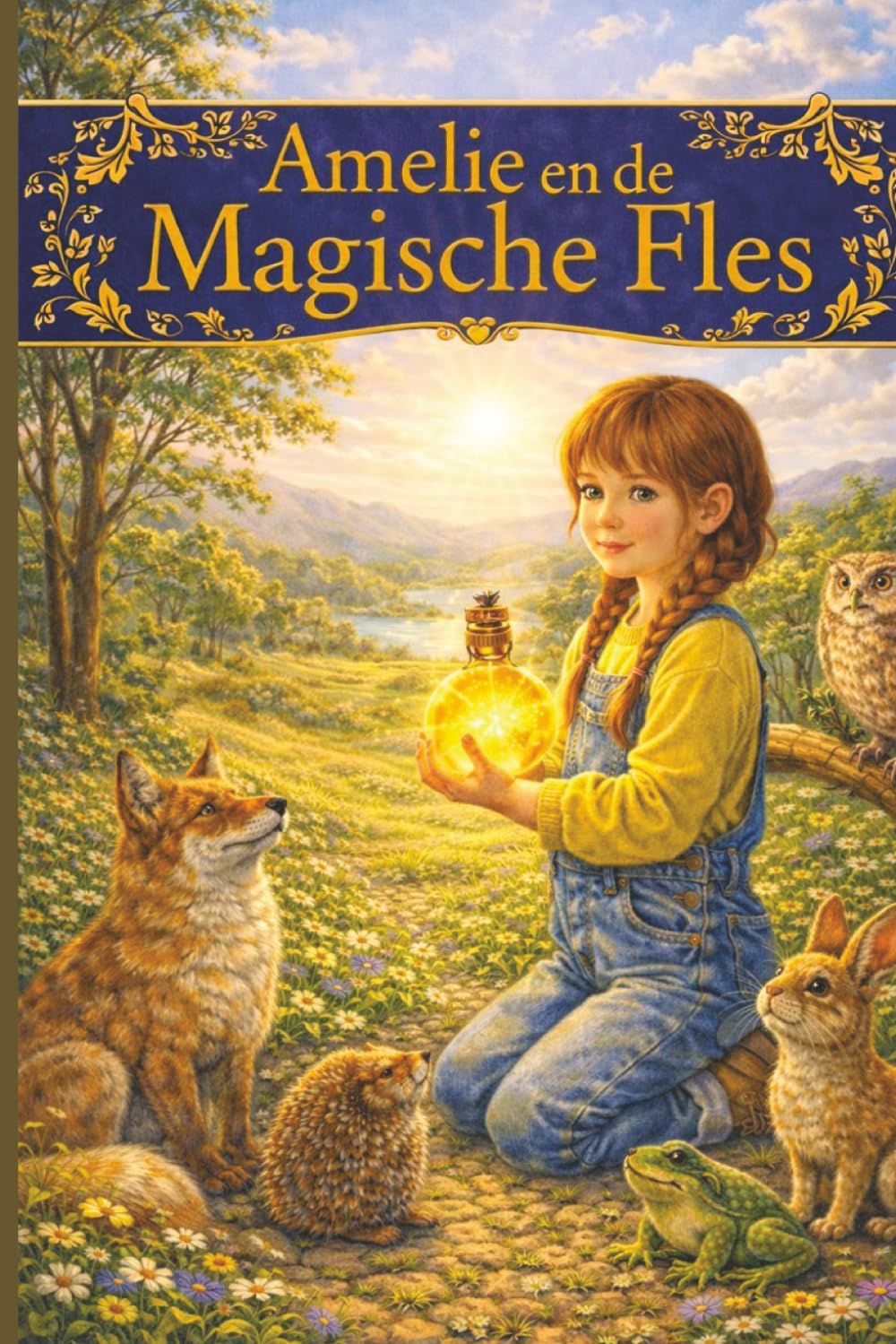 Amelie en de Magische Fles.: Een sprookjesachtig avontuur vol dieren, geheimen en magie. (De wonderlijke avonturen van Amelie)