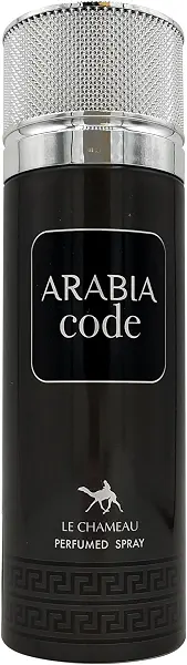 سعر ومواصفات سبراي معطر للجسم ارابيا كود للرجال من لي شامو، 200 مل (B0GCWNZ2FH) على Amazon EG