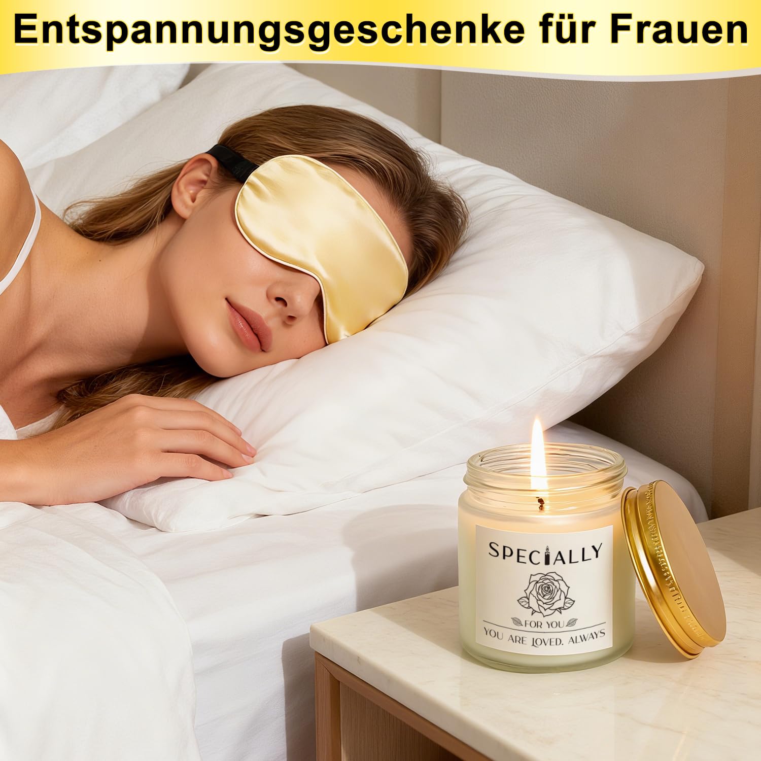 Geschenke für Frauen, 12-teiliges Geburtstagsgeschenk für Frauen, Geschenkset frauen, Weihnachtsgeschenke, Wellness-Geschenke, Entspannungsgeschenke für Sie, Mama, Oma,Freundin, Schwester(Sonnenblume)