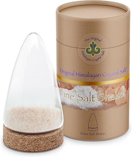 Sal de cristal original del Himalaya - Salero fino