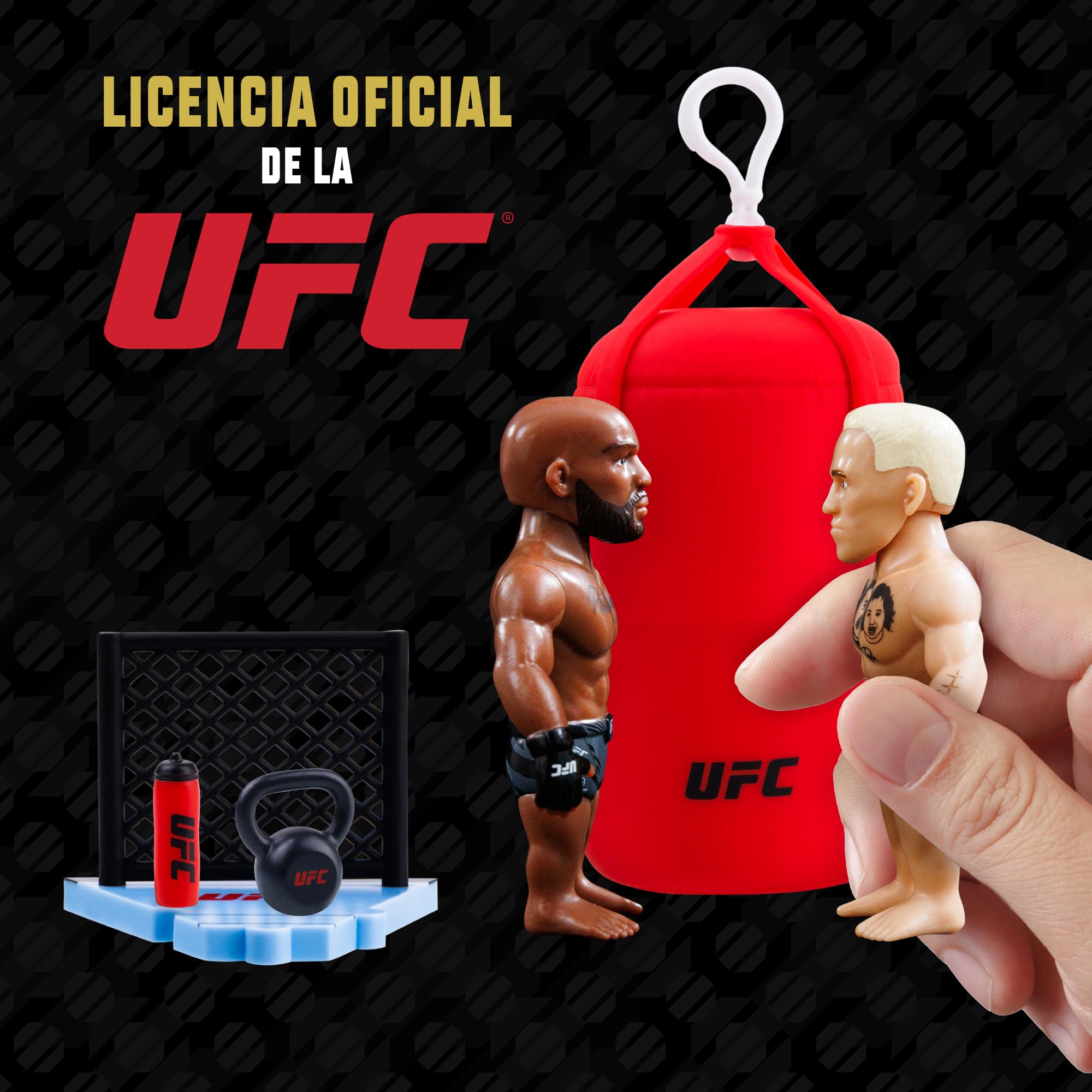 超お得　UFC フィギュア　セット売り Amazon.co.jp: UFC パンチングバッグ 3インチ 連結フィギュア +