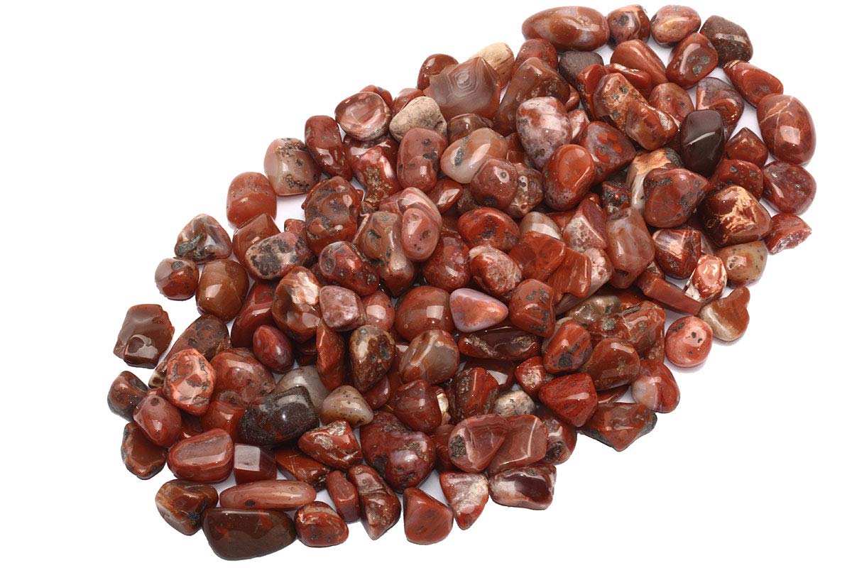 ZenQ 1 lb Crystal Chips, Tumbled Stone Chips for Crafts