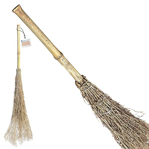 Besom Broom, Traditional Witches Broom Brush To Sweep Up The