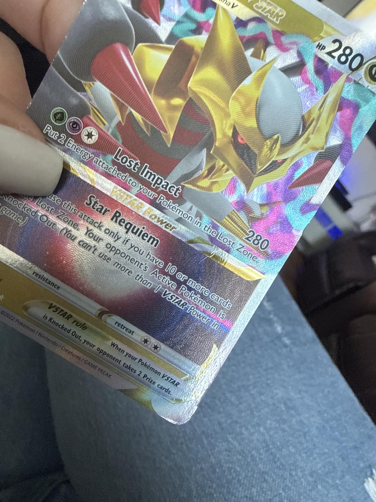 Pokemon - Giratina Vstar - 131/196 - Ultra Rare Card France | Ubuy