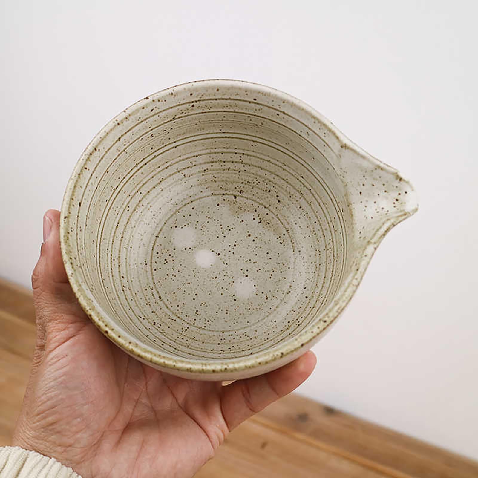 Juego Matcha 4 Piezas con Batidor de Bambú Japonés - Kit Iniciación Ceremonia Té Incluye Cuchara y Sostenedor Cerámico para Preparar Matcha(Color:b)