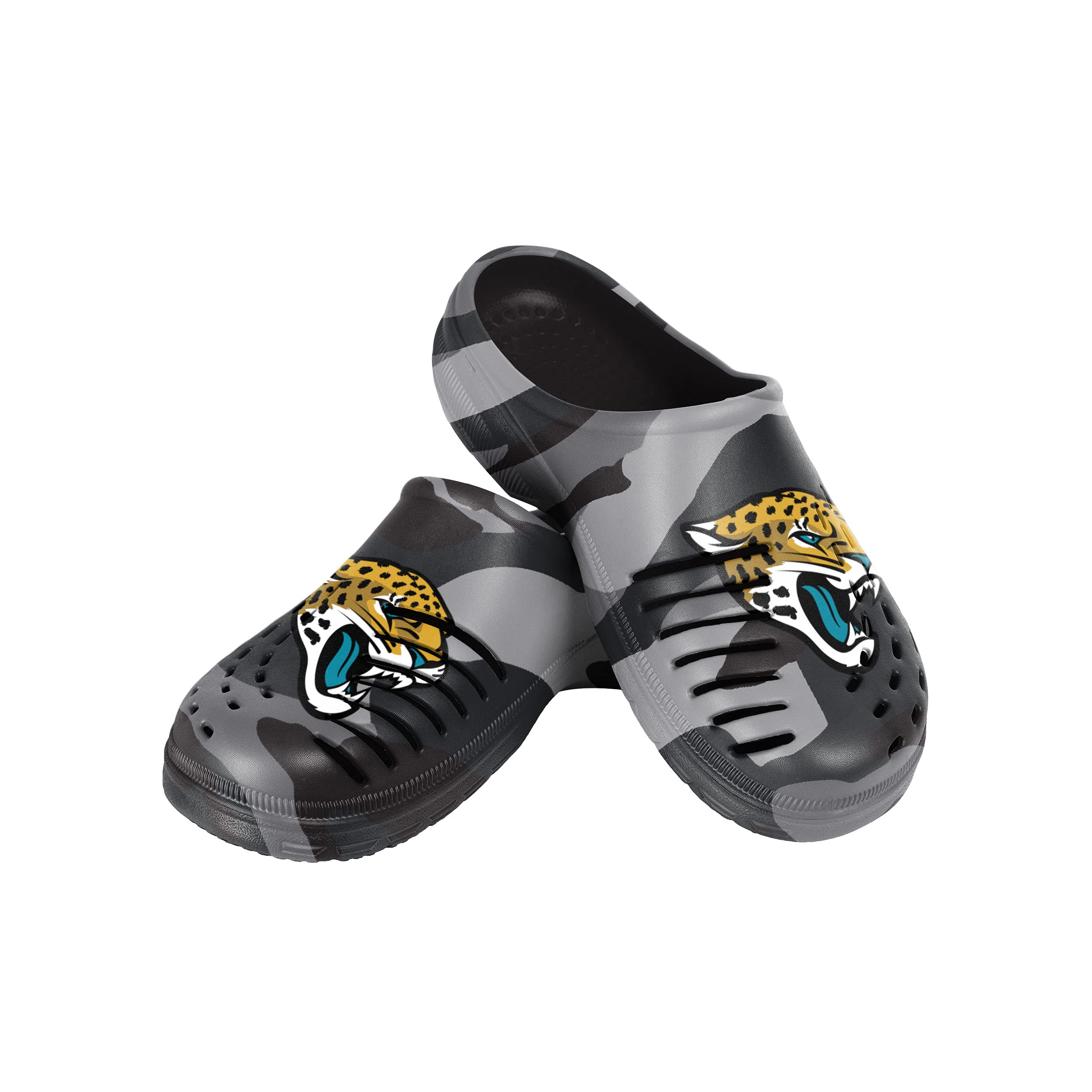 FOCO Men's NFL Team Logo Garden Water Sandals Shoes Slipper Clogs