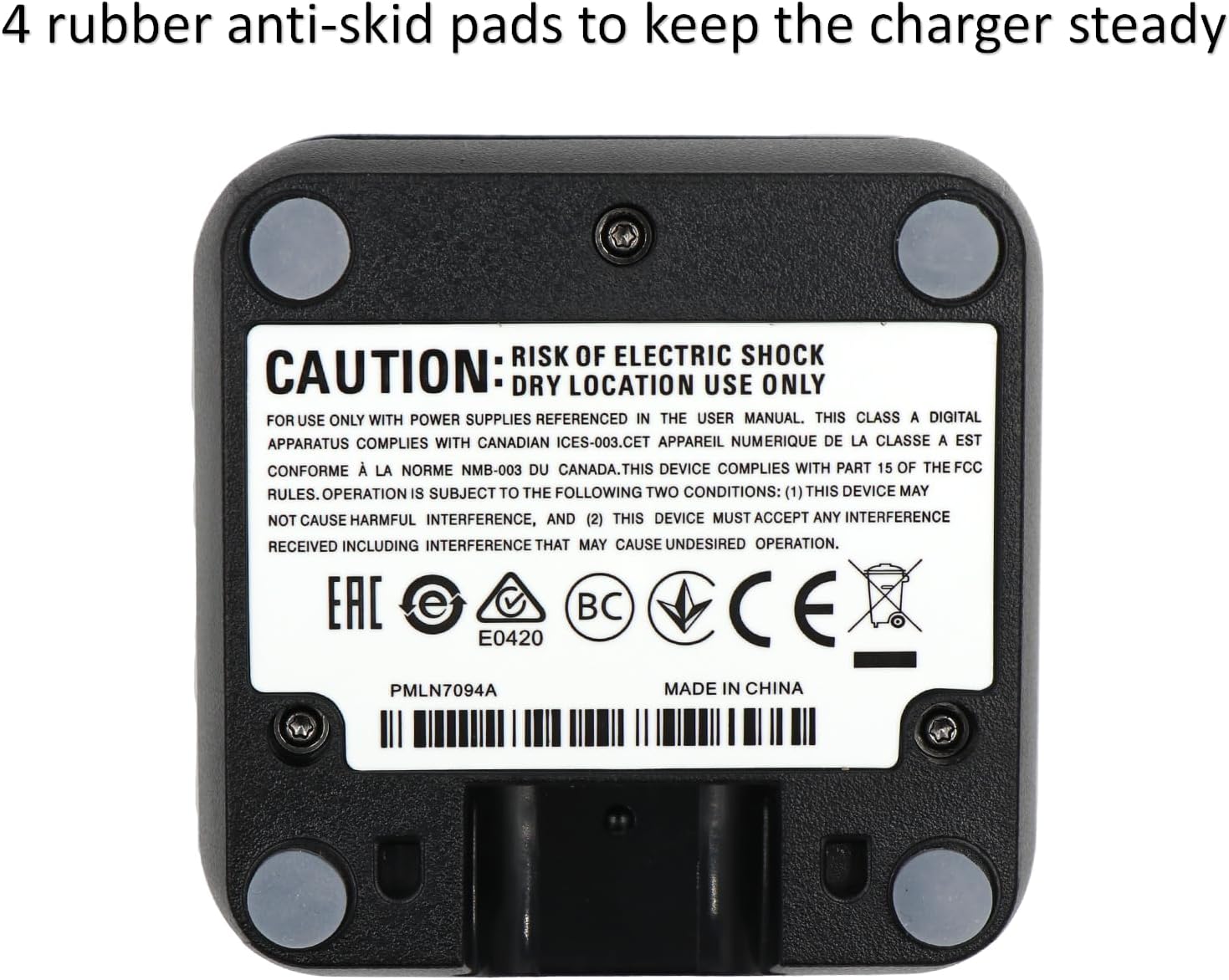 BT90 Battery Charger Compatible with Motorola SL300 DLR1060 DLR1020 BT60 SNN5819B HKNN4014A HKNN4013B CLP1010 Radio PMLN7109A Charger - Image 4