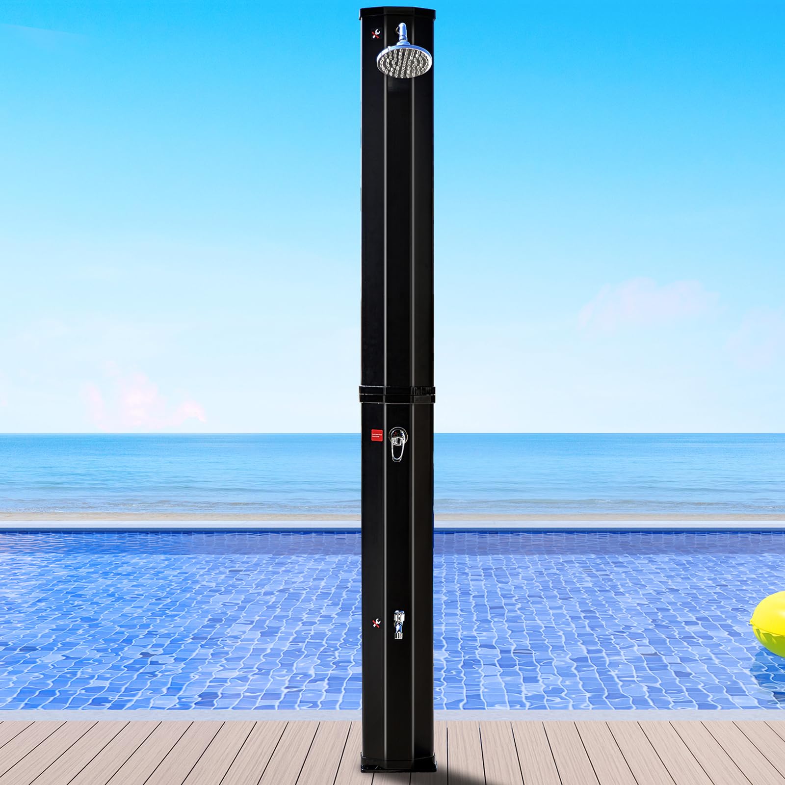 Buy Outdoor Shower 16 Gallon Outdoor Solar Shower with Shower Head and