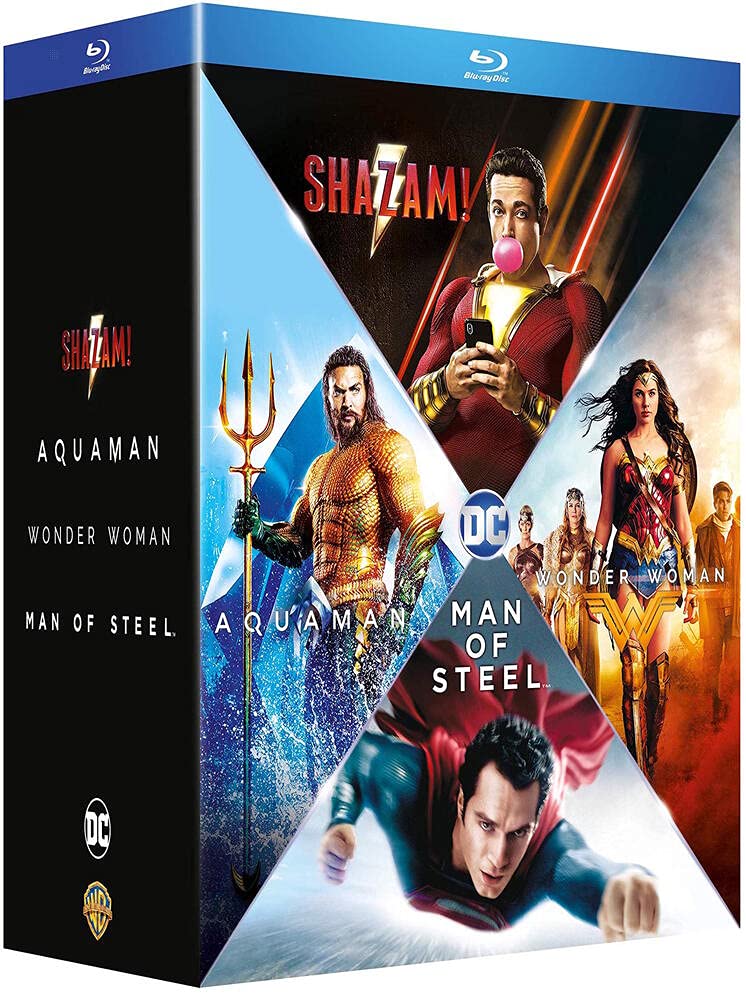 Pack Blu-ray de DC Origin Stories para Disfrutar del Cine sin Conexión con Aquaman y Shazam