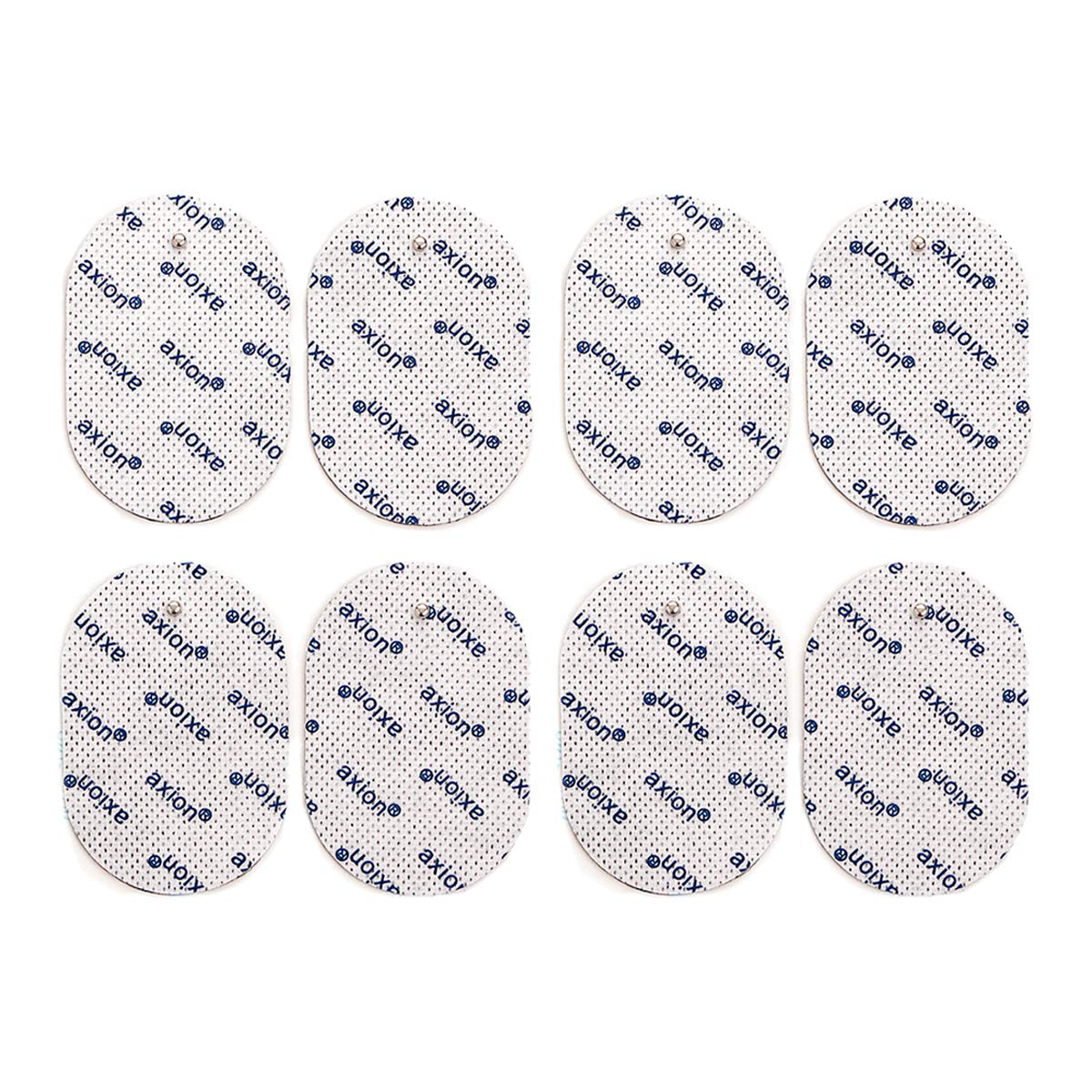 Électrodes compatibles avec les appareils d'électrostimulation Panasonic - 8 électrodes ovales 7 x 5 cm - (TENS-EMS)