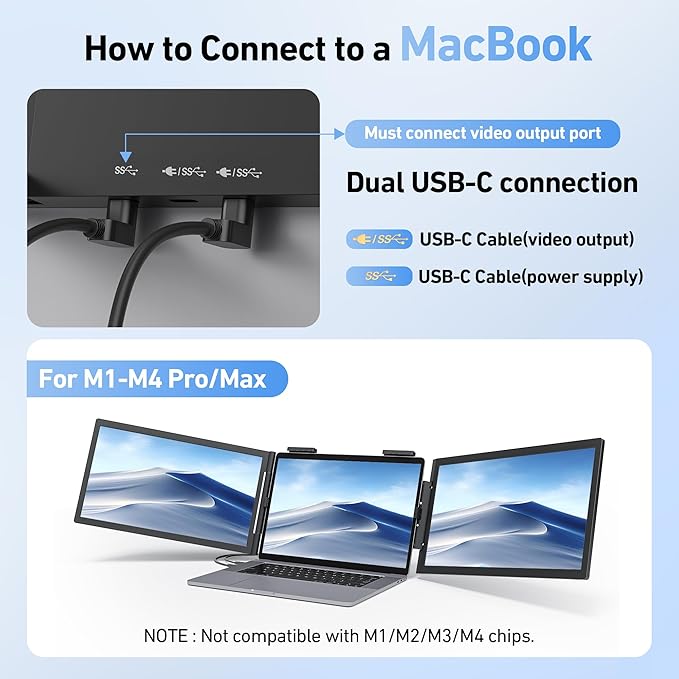 Monitor Extensor Triple 14 Pulgadas FHD IPS miniatura 5