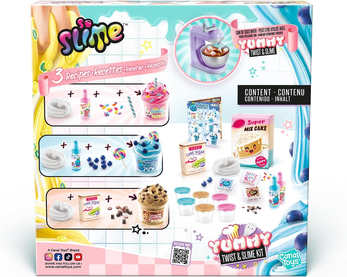 So Slime Magical Slime - My Magic Elixir Box - Creative leisure for children - SSC 373 - Canal Toys