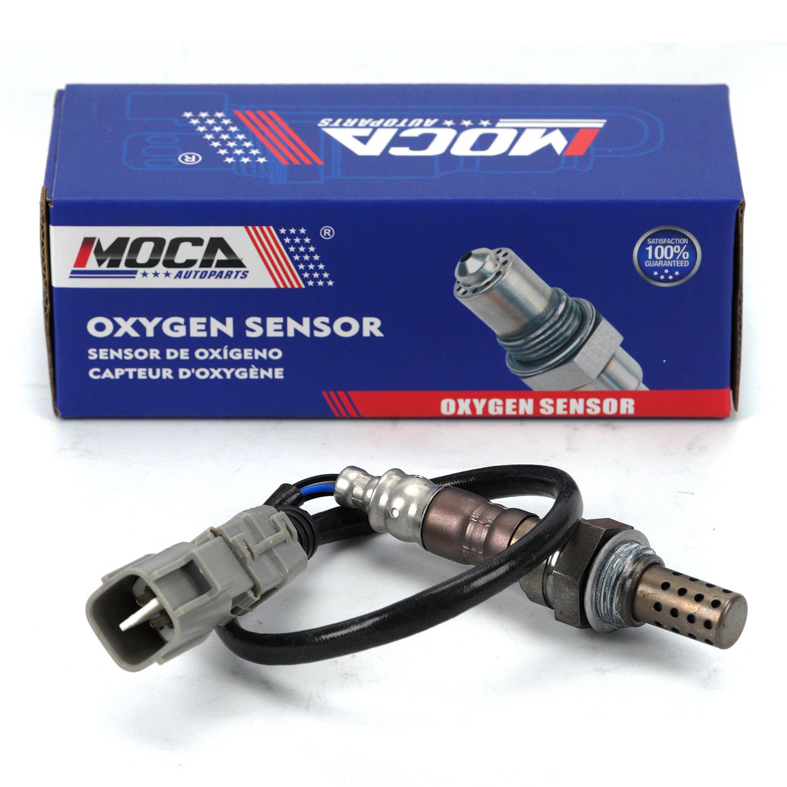 MOCA Oxygen Sensor fits for Lexus 2004-2006 RX330 3.3L, for Scion 2012-2015 iQ 1.3L, 2008-2015 xB 2.4L, for Toyota 2004-2007 Highlander 3.3L, 2004-