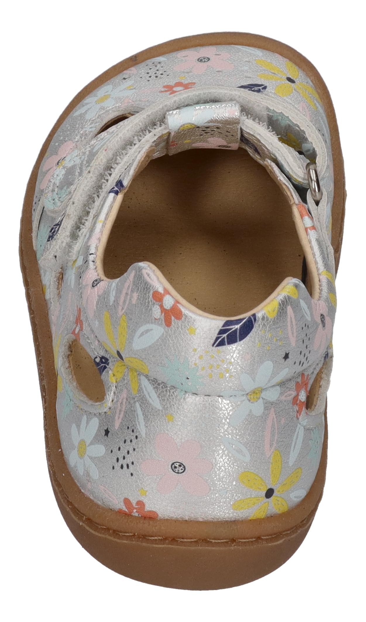 KOEL Barefoot Kinder Sneakers Sandalen BEP Prints - Silver