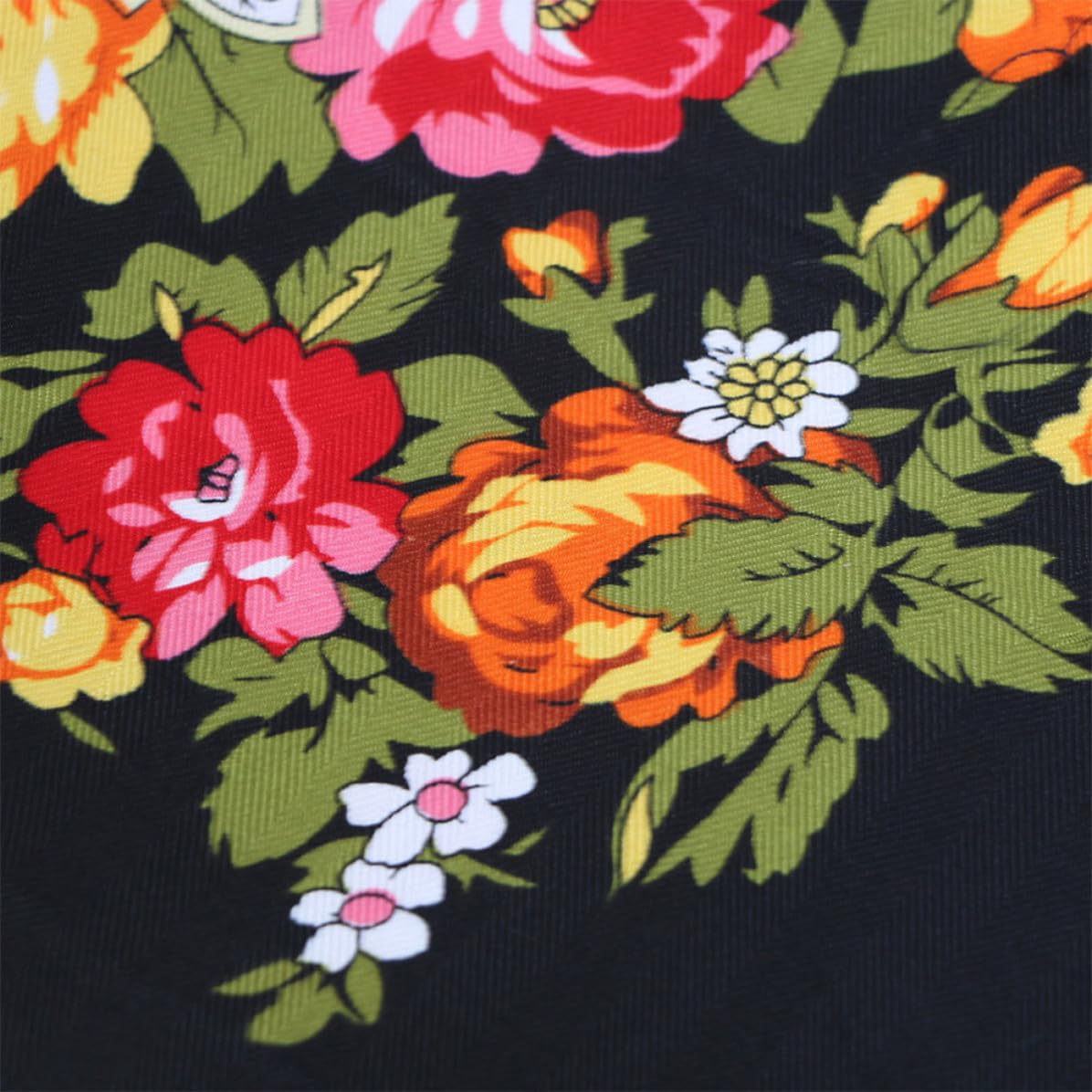 SEWACC 3 Piezas Bufanda de Algodón Ligera para Mujer Estampado Floral Estilo Ruso, Chal Versátil y Elegante para Outing, Diseño Clásico y Moderno