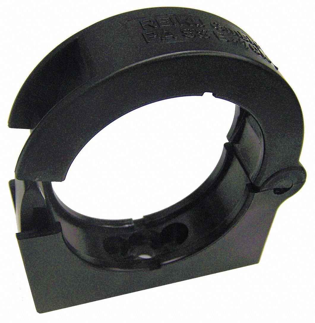 Gripping Clamp, 2.040in, Black, Polyamide 6