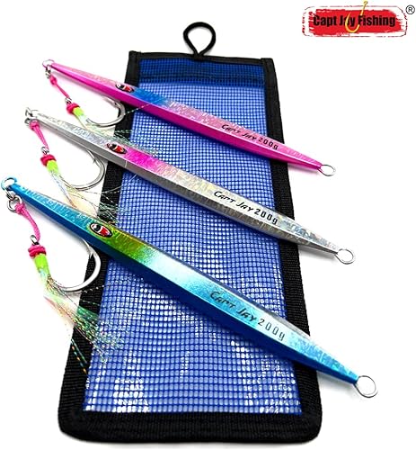 Miniatura 2 de Capt Jay Fishing Señuelos de agua salada, señuelos de lanzamiento de velocidad de jigging lento, señuelos artificiales de jigging vertical, señuelos