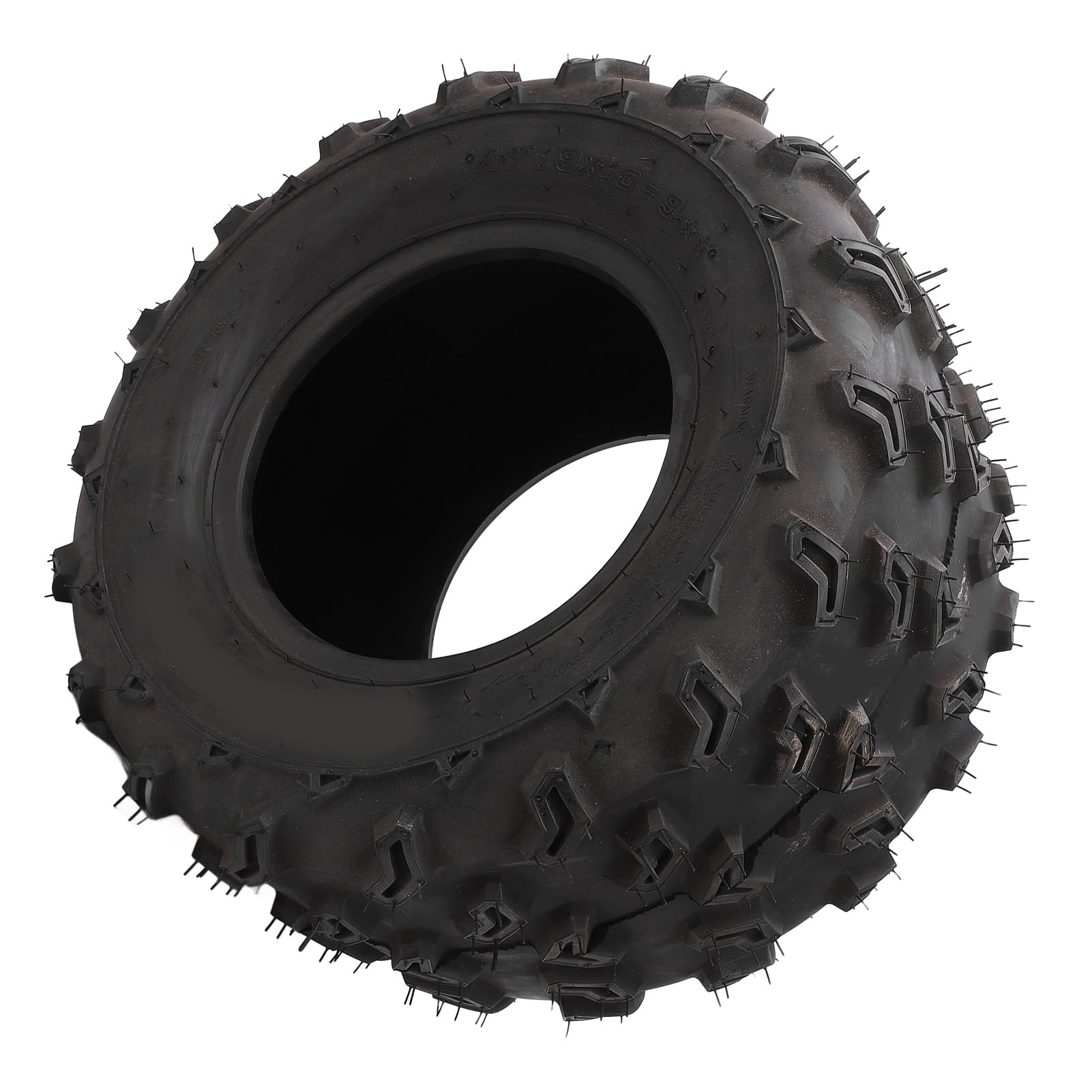 Opona ATV, 19x10-9 19x10x9 Antypoślizgowa Gumowa Opona Terenowa UTV, Zwiększona przyczepność, Opona Gokartowa Opona ATV do Quada ATV UTV Gokart Terenowy Wózek Golfowy z 9-calową