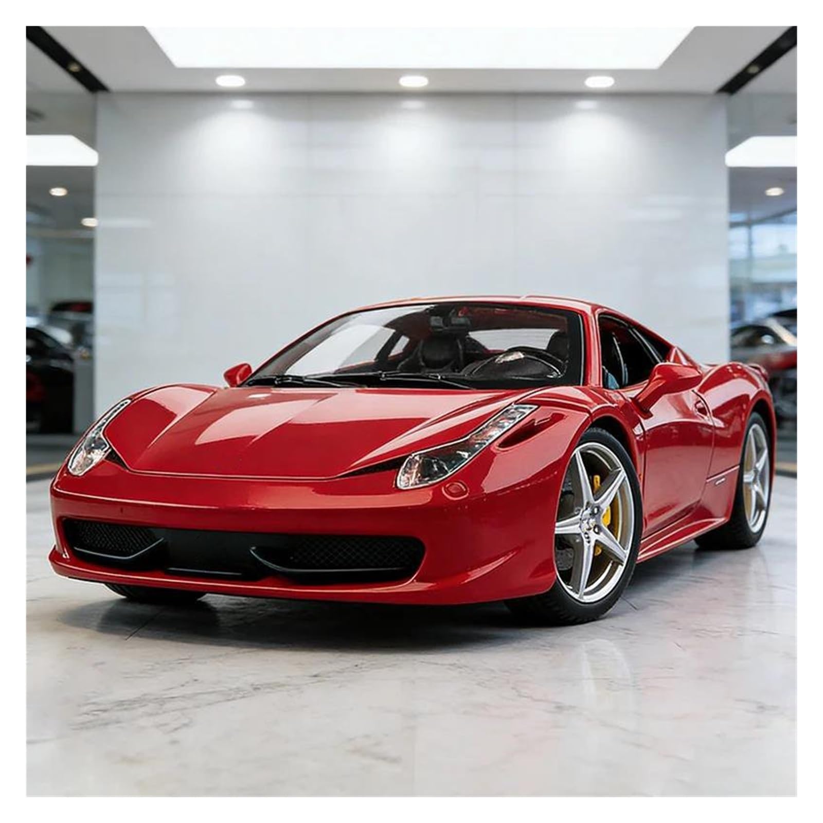 AUDSNI Die-Cast Diecast Car Model For Ferrari 458 Diecast Model Car