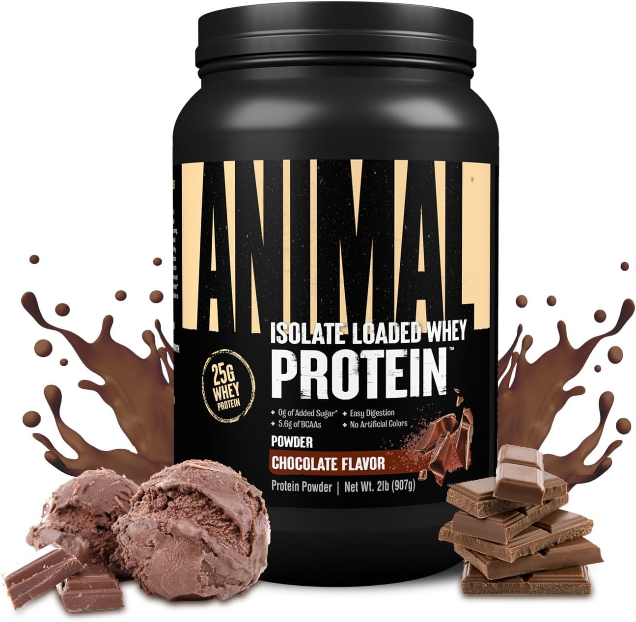 Animal Isolate Loaded Whey chocolate 2 lb