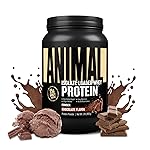 Animal Whey Isolate Protein Powder - Loaded for Pre & Post Workout Muscle Builder and Recovery with Digestive Enzymes for Men & Women - 25g Protein, Great Taste, Low Sugar - Chocolate 2 lbs