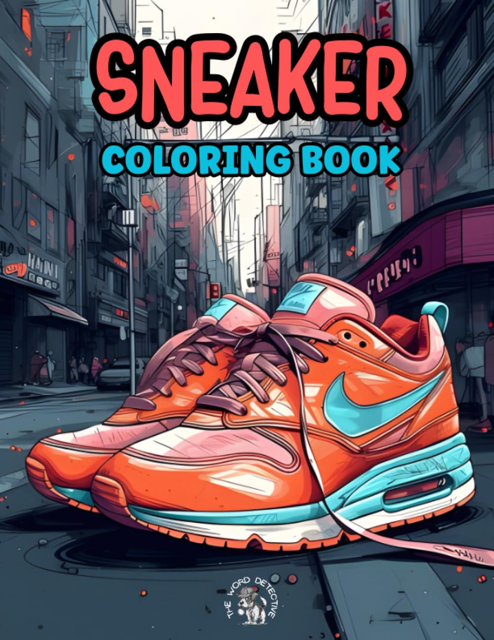 Amazon.com: Sneaker Coloring Book: Color therapy for sneaker lovers: 9798397987332: Detective ...