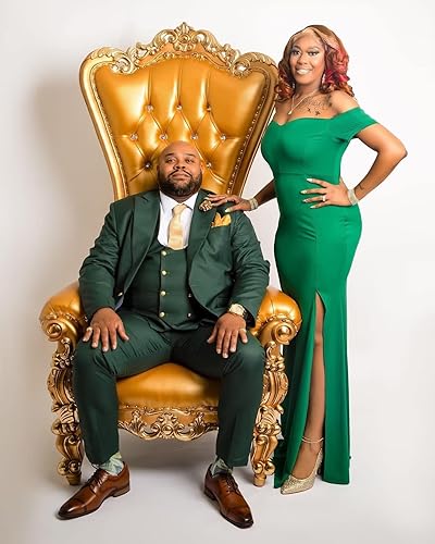 Miniatura 7 de Trajes de 3 piezas para hombre, trajes ajustados para hombres, traje de doble botonadura, chaleco, pantalones para hombres, trajes de boda, baile de