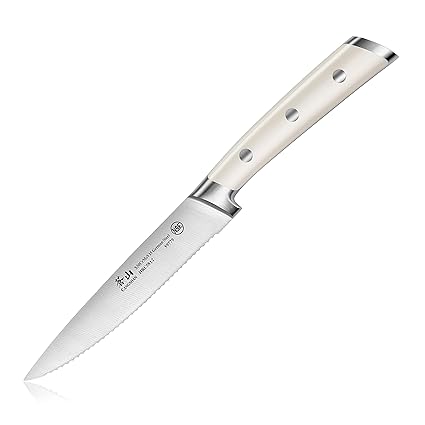 Cangshan S1 Series 59779 German Steel Forged 5-Inch Serrated Utility Knife
