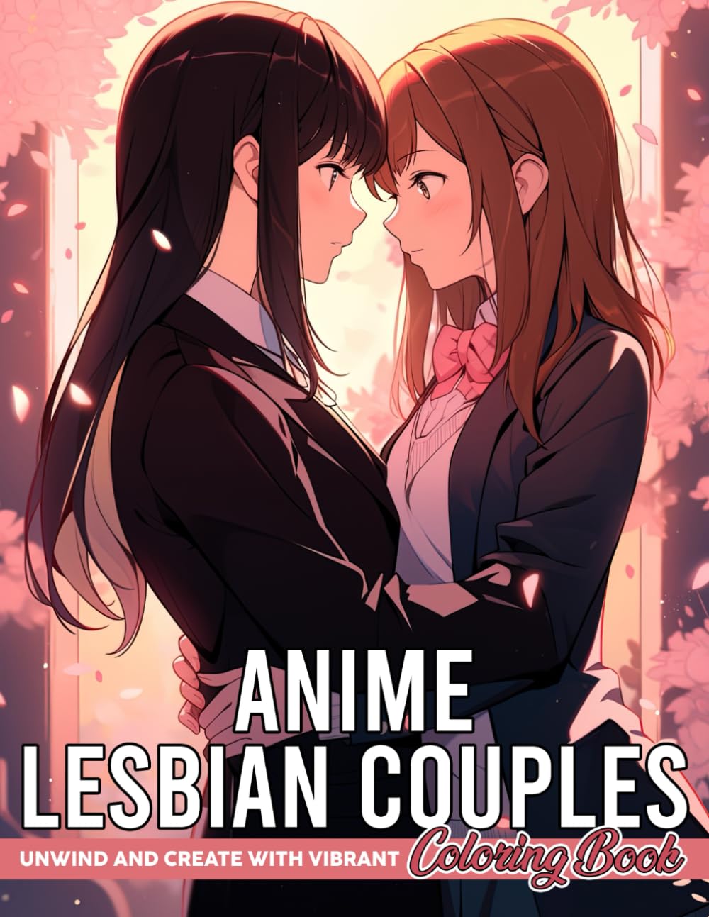 Amazon.com: Anime Lesbian Couples Coloring Book: Girls Love Coloring ...