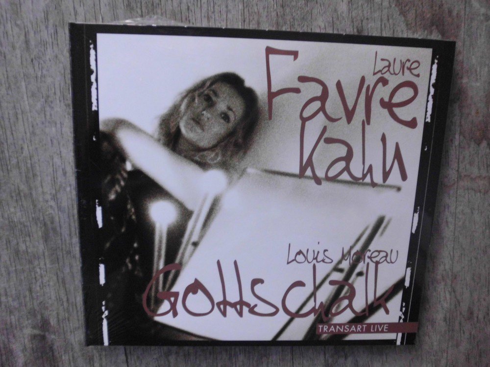 LOUIS MOUREAU GOTTSCHALK-LAURE FAVRE-KAHN-PIANO